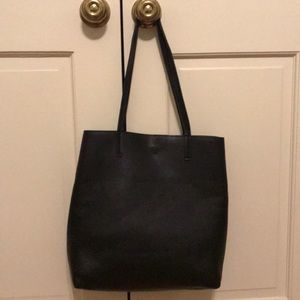 Anthro Black Tote